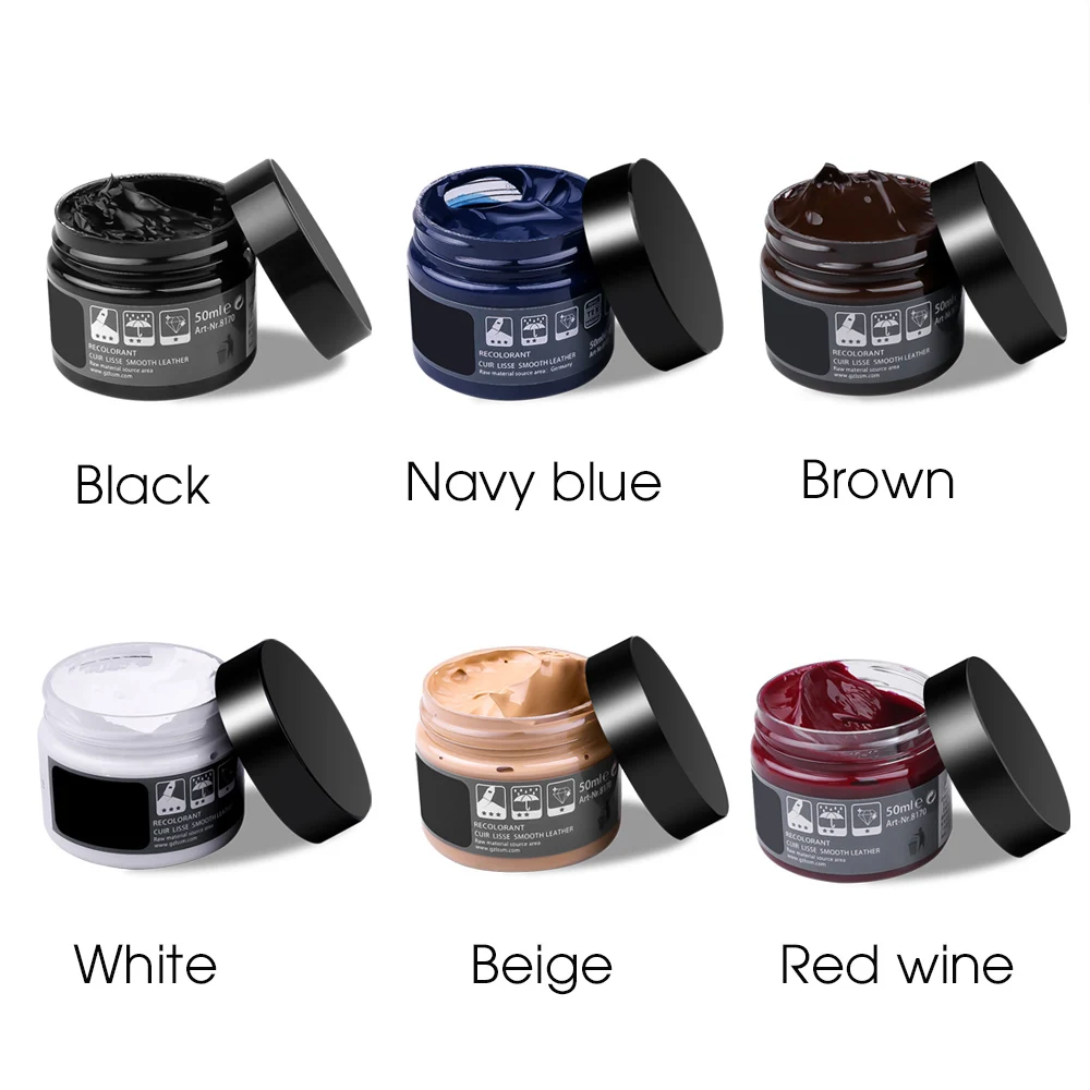 

Car Seat Leather Repair Kit Color renew or changing Auto Vinyl Sofa Holes Scratch Cracks Rips restoration Cream cleanr set