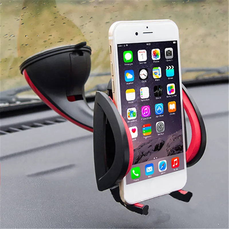 

Universal 360 Rotatable Car Windscreen Holder Dashboard Mount Stand for Phone GPS for iPhone Samsung for Universal Phone