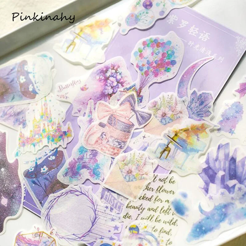 

60 pcs Ocean Whale and Feather paper Stickers DIY Decorative Stationery Stickers Journals Scrapbooking DIY Diary Stick DT002