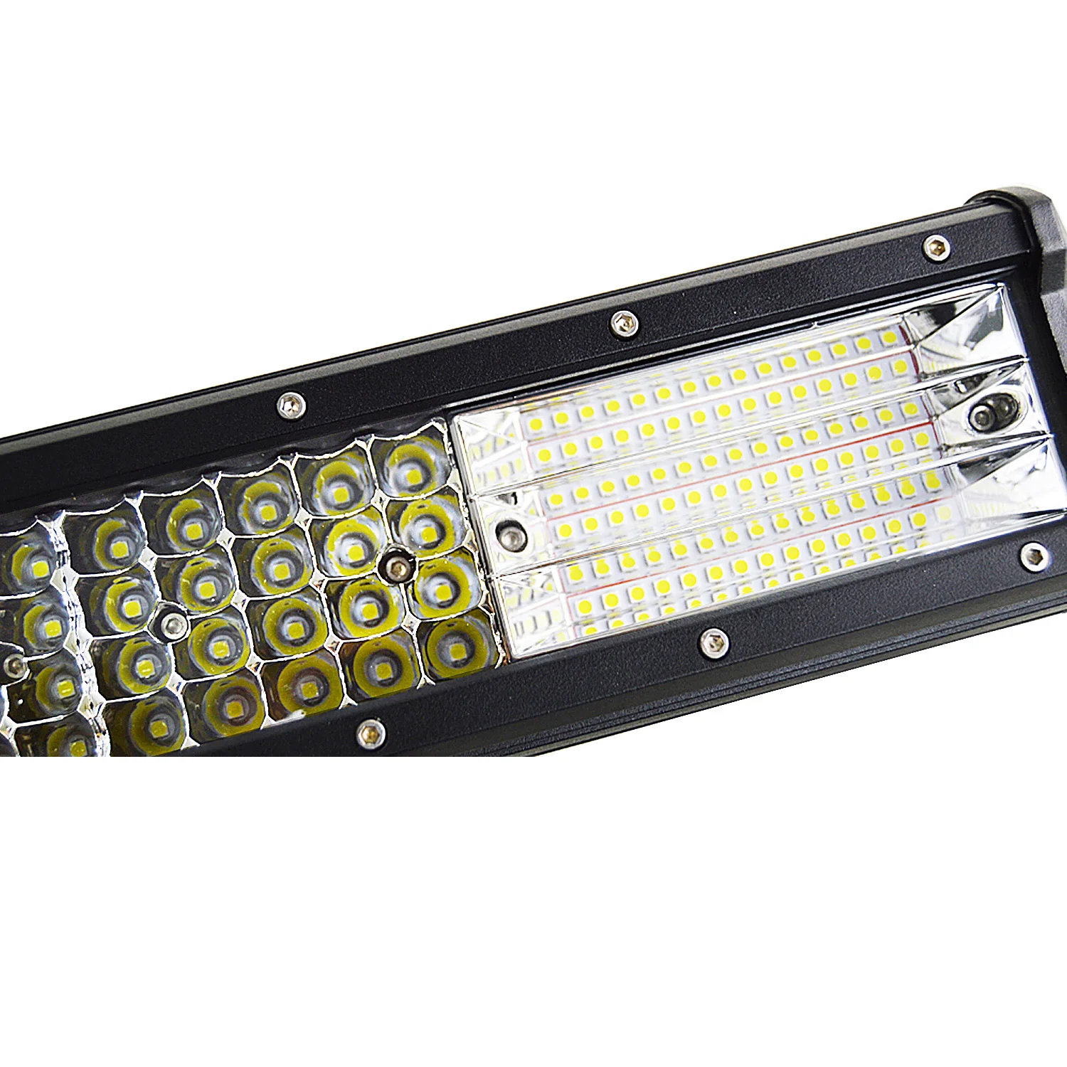 Auxtings 12inch 330w 12'' quad rows movable bracket Led work light high power 9D LED light bar offroad 4x4 car light 12V 24V