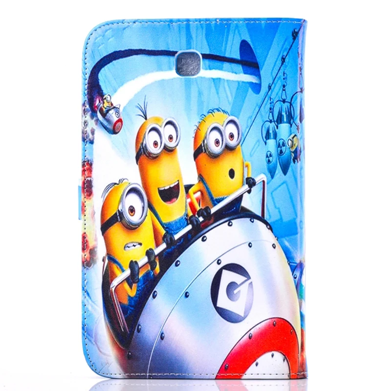 Чехол для Samsung Galaxy Tab 4 7 0 SM T230 T231 T235 с рисунком милых миньонов чехол планшета