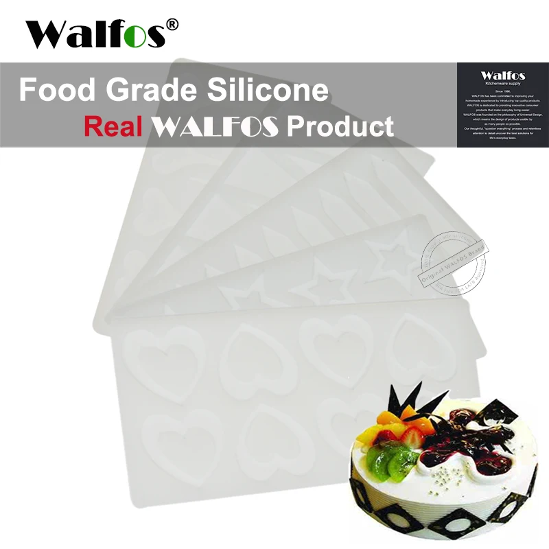 WALFOS Горячие DIY 3D Любовь Сердце силиконовая форма для шоколада выпечки День