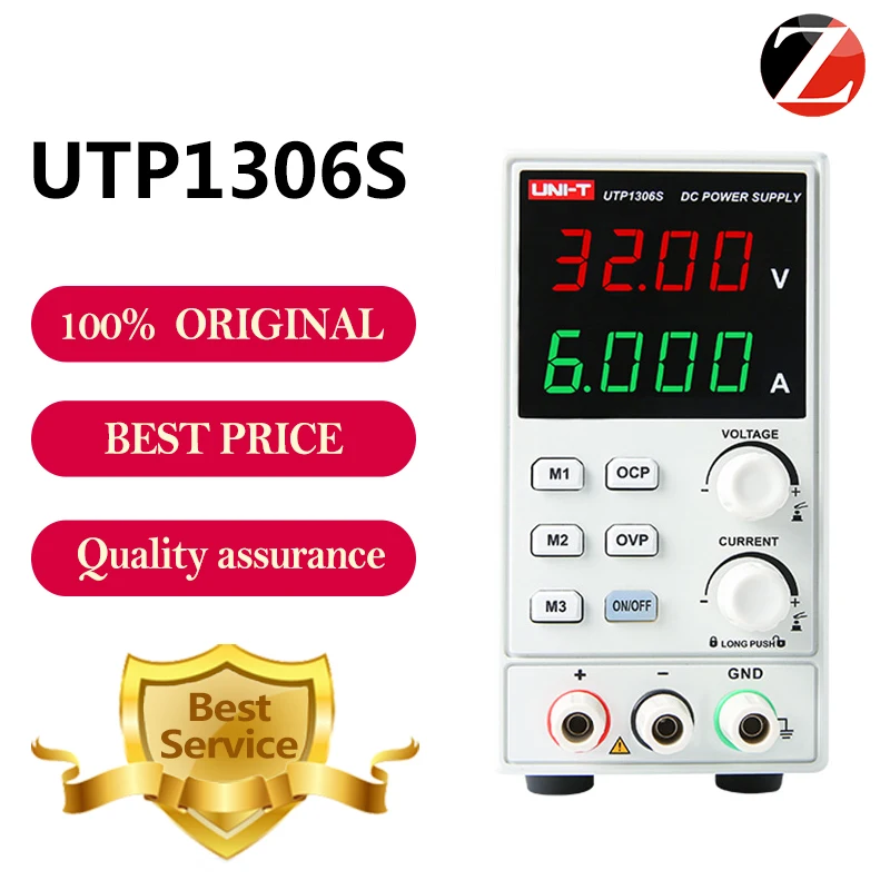 

UNI-T UTP1306S single-channel linear DC power supplies UTP1306S Supply Stabilized Voltage 32V/6A In Stock