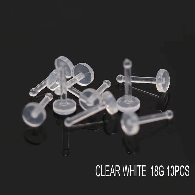 clear white 18G 2