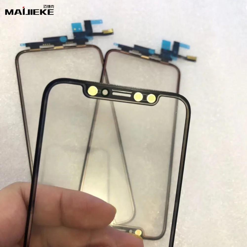 X digitizer with oca