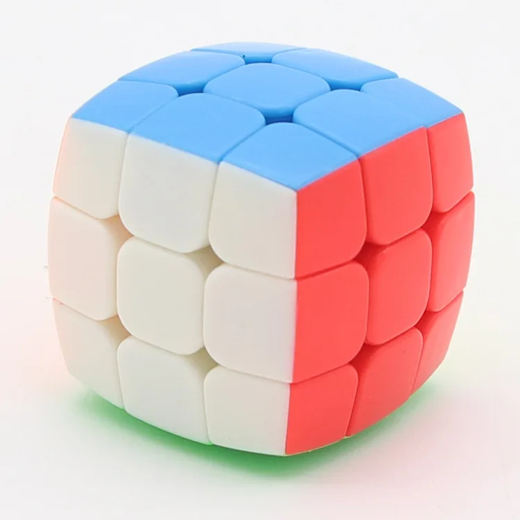 YJ yongjun мини брелок хлеб 3x3x3 волшебный куб скоростная головоломка волшебный куб Развивающие игрушки 2 см 3,5 см 4,5 см украшение с кольцом для ключей