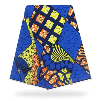 

2019 New wax cotton african cotton real wax veritable wax cotton for patchwork sewing