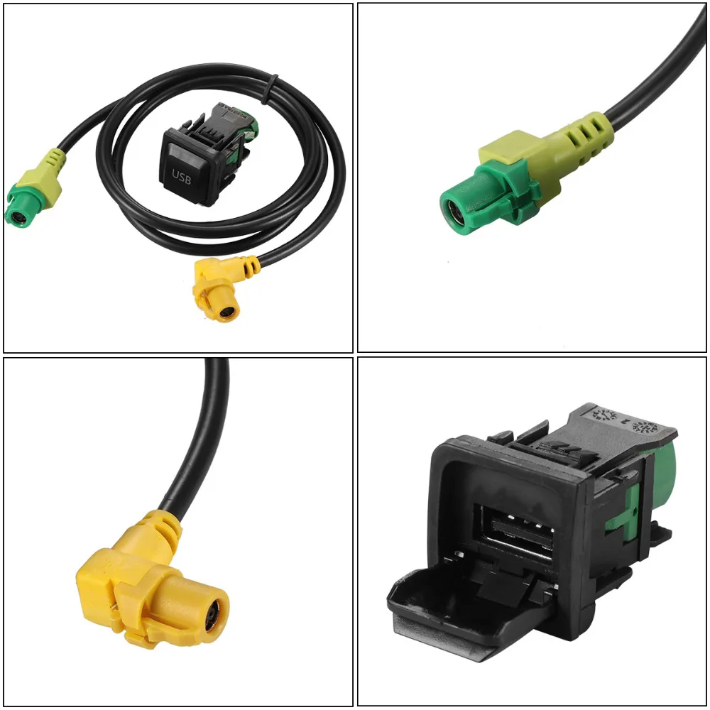 Автомобильный usb адаптер AUX Onever переключатель и Проводная проводка для VW RCD510/310 +/300