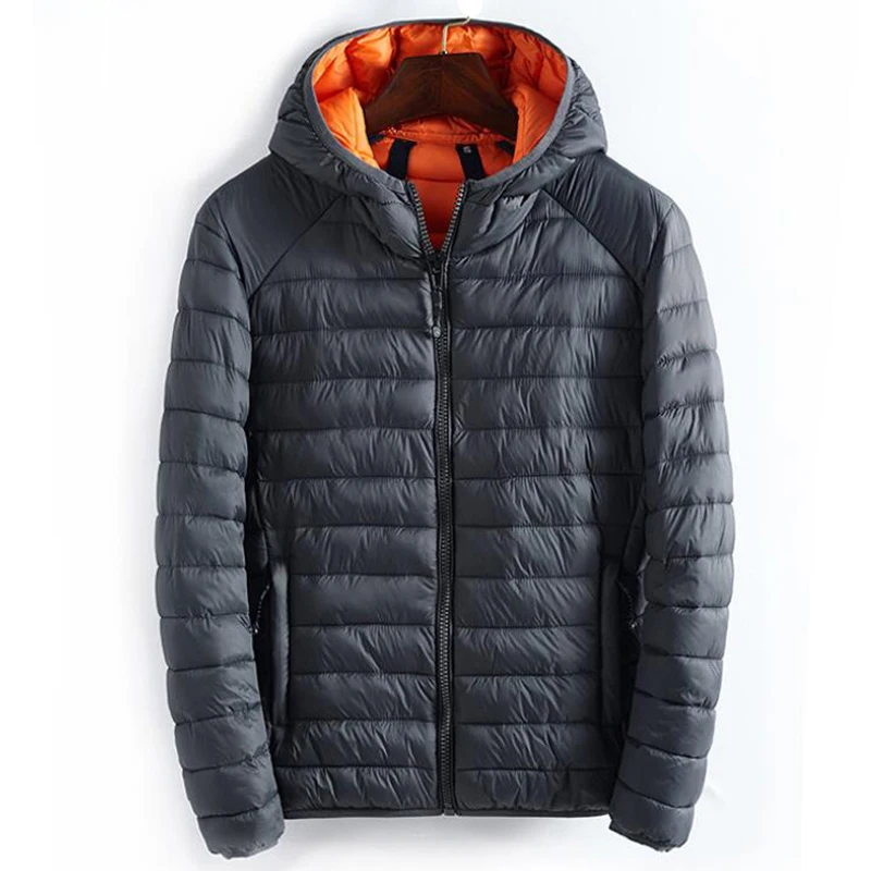 Новая мужская куртка весна осень зима куртки с капюшоном мужская верхняя одежда ветровка простые легкие теплые пальто Верхняя одежда спортивная одежда