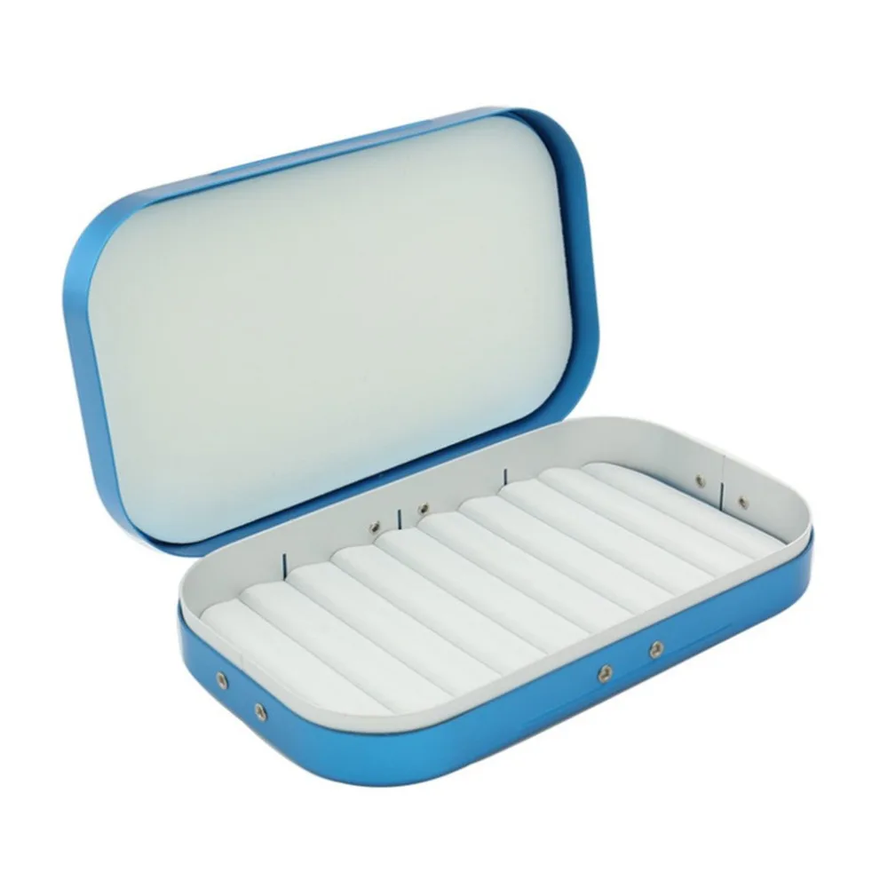 Aluminum Alloy Fly Fishing Lure Hook Storage Case Portable Fish Lure