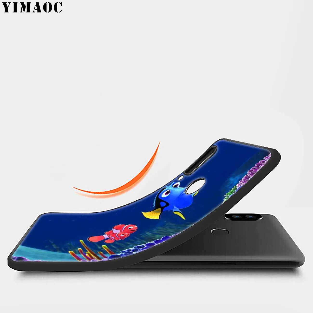 Мягкий силиконовый чехол YIMAOC в виде запоминающего Немо для телефона Huawei P20 Pro P10 P9