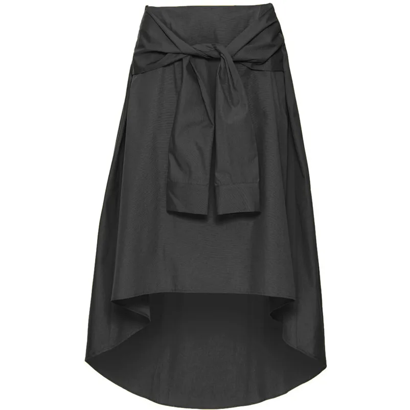 HOT sell Fashion 2018 Summer style skirts womens Flared Knee Length Skater Skirt Ladies Mini Office Work Skirt Femme Saia Y10#N (2)