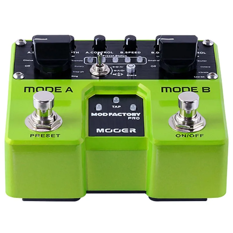 MOOER Effects Guitar Pedal Mod Factory Pro 2 Independent Processing Modules Containing A Total Of 16 Modulation Guitar Pedal