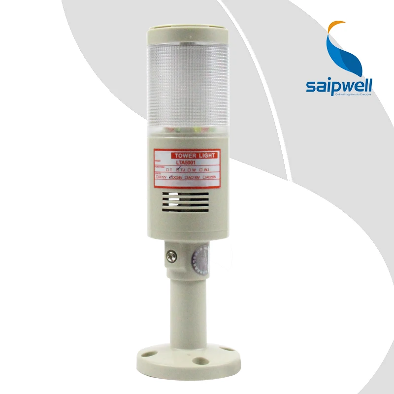 

IP44 12/24/110/220V AC/DC waterproof Single Level led strobe warning light beacon industrial alarm small signal tower lamp