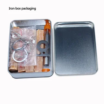 

NEW Outdoor Emergency SOS Kit First Aid Box Supplies Field Fire tool survival kit Box For Camping Travel Survival Gear Tool Kit