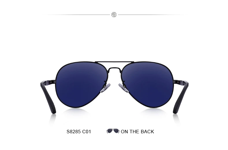 MERRYS дизайнерские мужские классические HD поляризованные солнцезащитные очки пилота для вождения авиационные алюминиевые мужские очки с защитой UV400 S8285