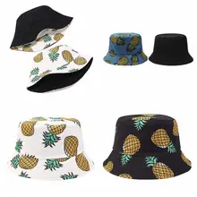 Модные летние женские и мужские хлопковые двухсторонние кепки с принтом для путешествий, бассейна, рыбалки, пляжа