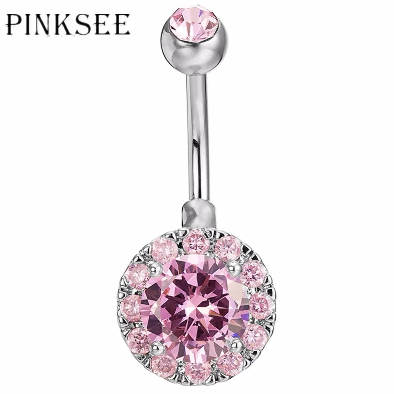 Fashion Belly Button Piercing Copper Body Jewelry Sexy Fake Navel Piercings For Women Girls