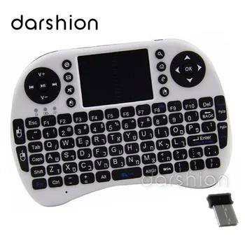 

HEBREW keyboard Mini special keyboard for PAD and mobile phone , wireless USB 2.4G keyboard lithium battery