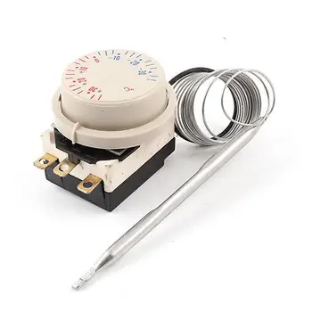 

Freezer -30 to 30 Centigrade 16A 250VAC Temperature Capillary Thermostat