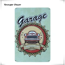 Классический автомобиль гараж винтажное украшение дома полный сервис и ремонт бренд мотор арт пластина Олово плакат ретро металлические знаки YA146