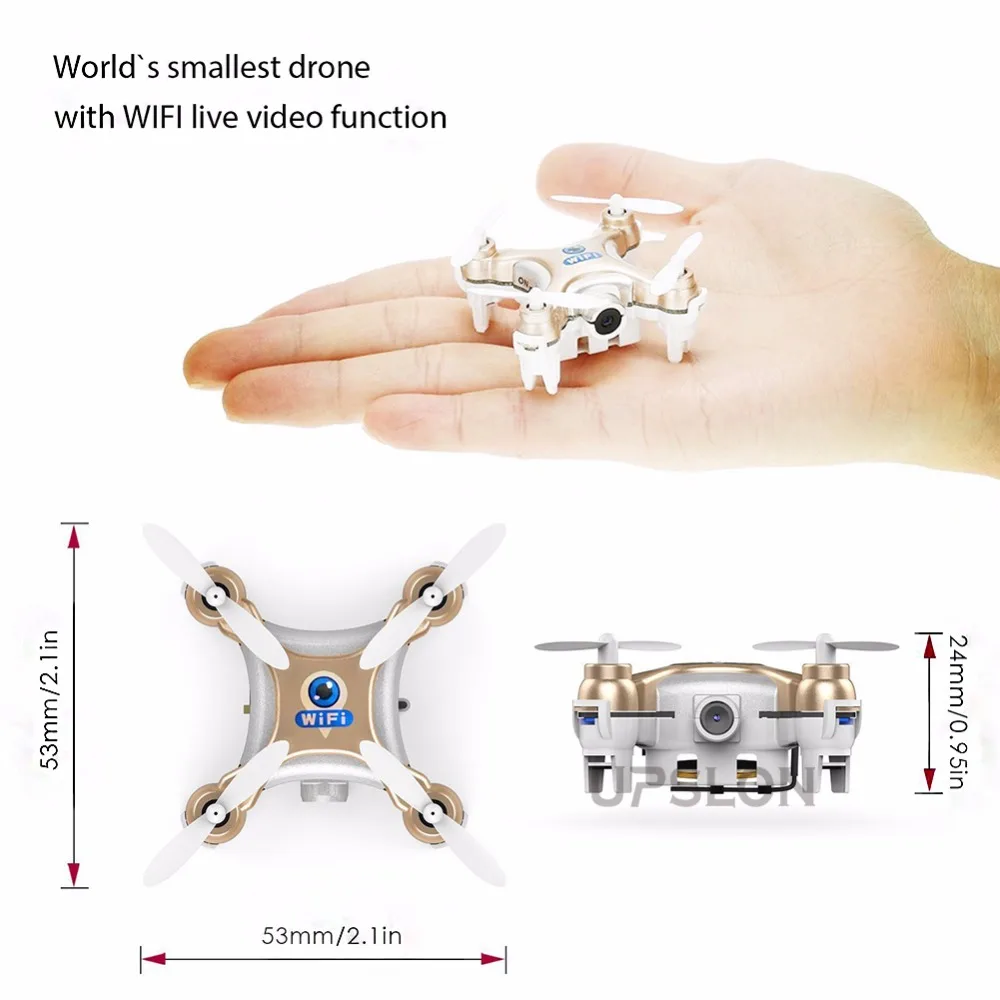 Upslon-CX-10WD-TX-Mini-Pocket-Drone-Wifi-Hight-Hold-Mode-RTF-2-4G-6-axis (1)