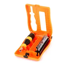 JAKEMY 27 in 1 Multi-purpose Precision Magnetic Hand Screwdriver Set Electrical Household Hand Tool Set for Phone PC Repair