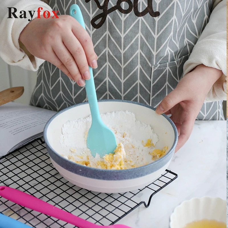 

Kitchen Accessories Cooking Tool Silicone Spatula Vegetable Fruit Non-stick Flour Butter Cream Scraper Kitchen Accessories Tools