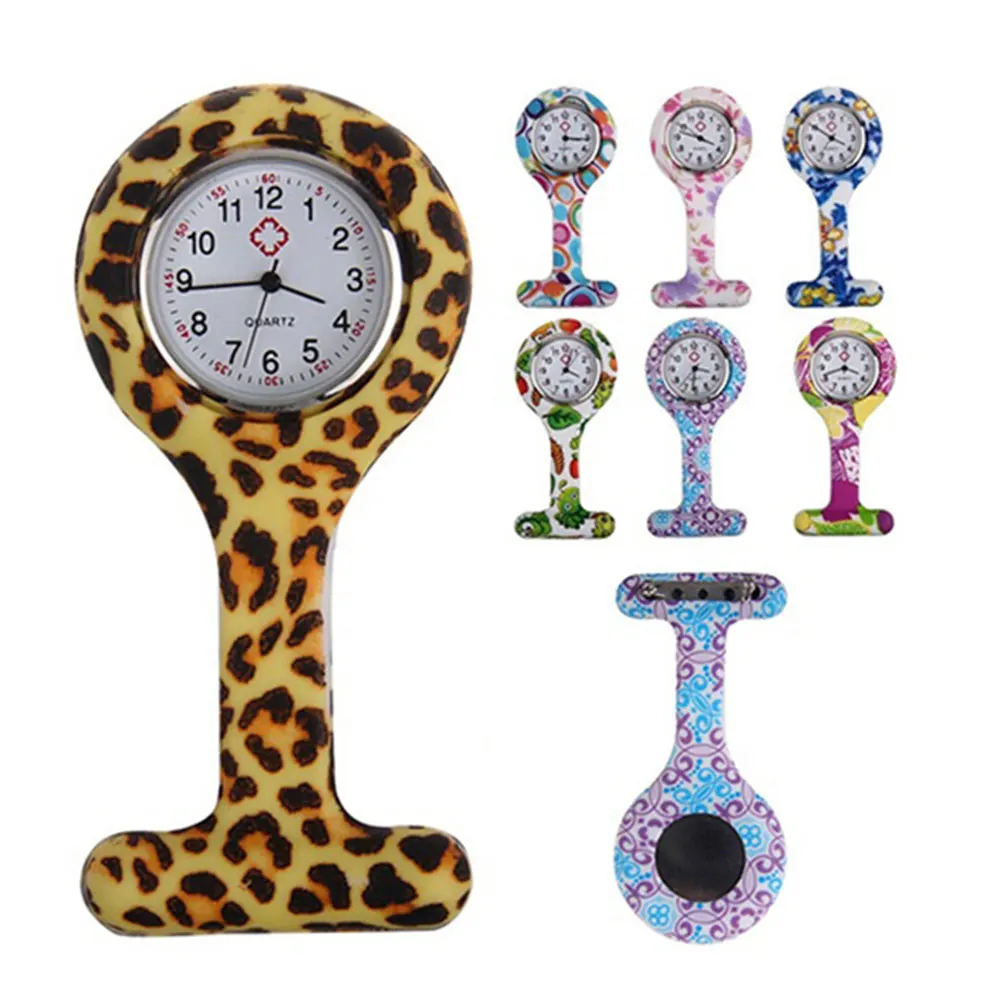 

High Silicone Fashion Silicone Nurses Watch Brooch Tunic Fob Pocket Stainless Dial Watches DSM