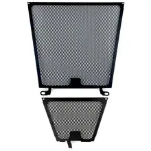 Для Aprilia RSV4 черный Алюминий решетка радиатора и Маслоотражатель