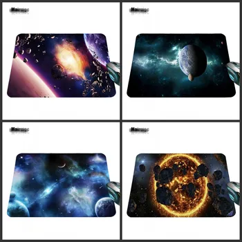 

Mairuige New Arrival Space Gaming Antiskid Rectangle Game Mouse Pad Size for 220mm X 180mm X 2mm Or 250mm X 290mm X 2mm