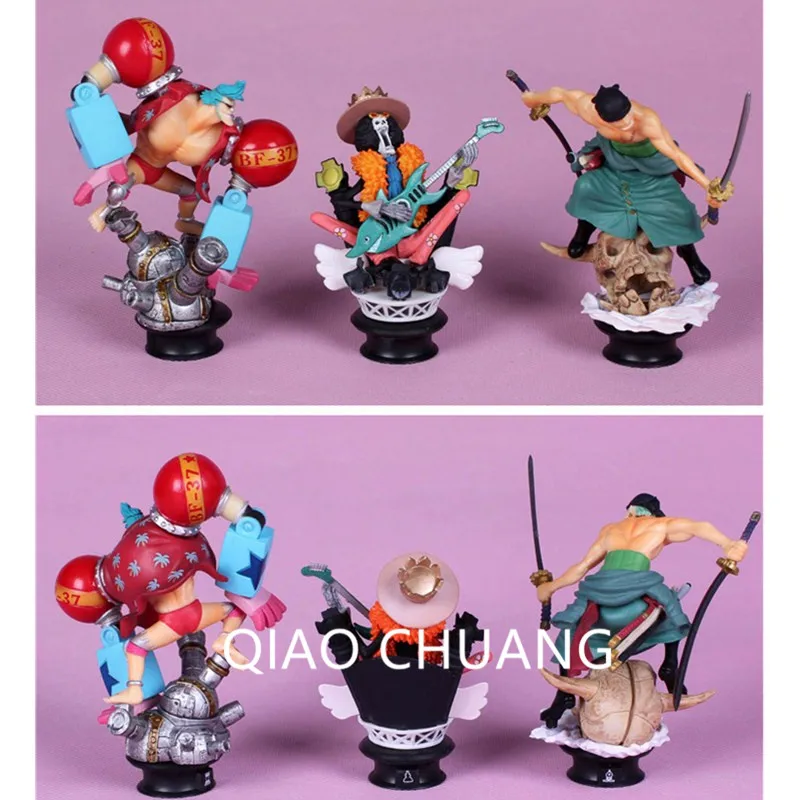 6pcs-set-10CM-Anime-One-Piece-Luffy-Franky-Zoro-BROOK-Robin-Chess-Ver-Cartoon-PVC-Action (1)