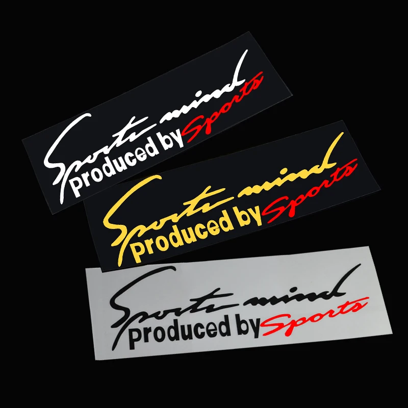 

Free Shpping! larger SPORT Car Sticker on Car lamp eyebrow posted sports light brow Reflective Sticker 2PCS/LOT