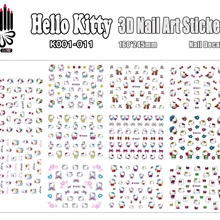K001-011 для ногтей hello kitty 3d стикер для дизайна ногтей Наклейка для украшения ногтей DIY(11 видов конструкций в 1 K001-011 для ногтей hello kitty 3d стикер для дизайна ногтей Наклейка для украшения ногтей DIY(11 видов конструкций в 1