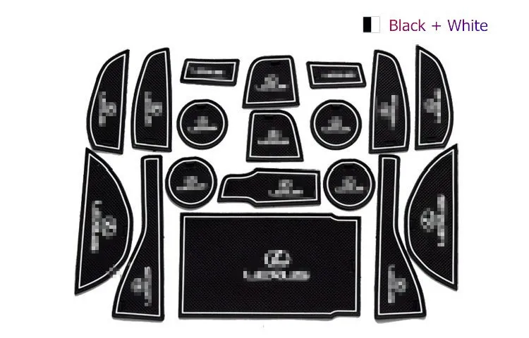 Резиновый автомобильный коврик для Lexus NX 300H 200T 2 LHD015 3 цвета 18 шт.|accessories accessories|mat