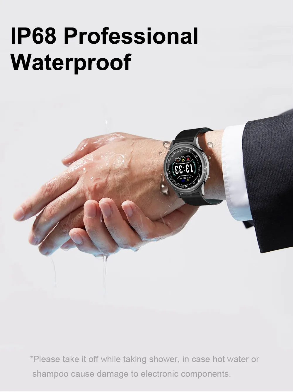 Diggro Q28 умные часы IP67 секундомер шагомер сна монитор сердечного ритма Фитнес Спорт трекер мужчин и женщин smartwatch