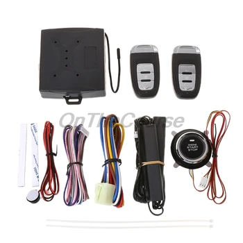 

Car Security Alarm Smart System Set With PKE Passive Keyless Entry Remote Lock