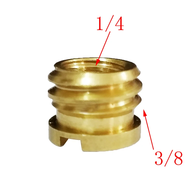 100 шт 1/" до 3/8" адаптер для штатива
