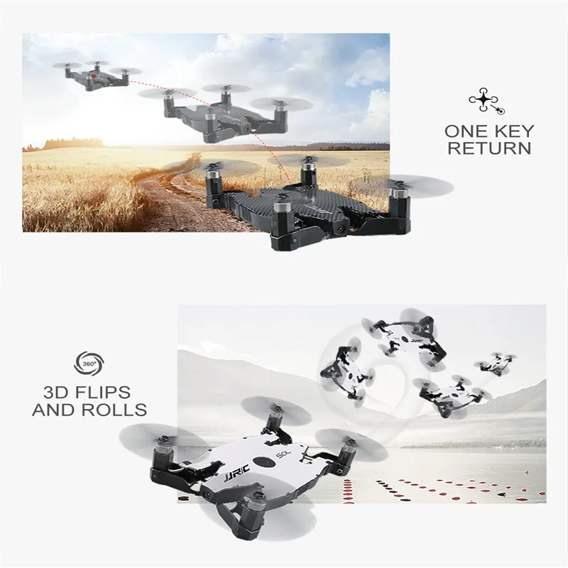 Дрон jjrc H49 H49WH Радиоуправляемый мини-Дрон с 720P HD Wifi FPV камерой для радиоуправляемых вертолётов дронов один ключ возврата высоты удержания VS H37