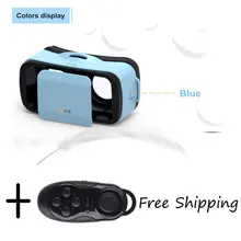 not red not cyan glasses 3d reality glasses 3d glasses with controller gamepad free vr brille helmet vr box 3d TVR03#