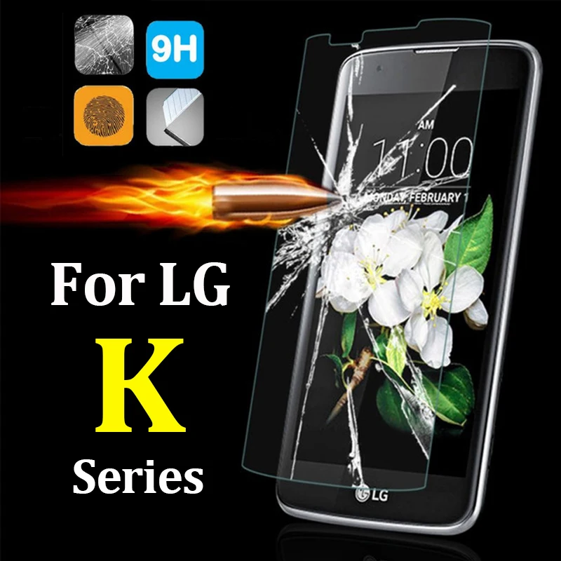 

Tempered Glass for LG K10 Screen Protector K8 K7 Armor Protective K4 K3 Display Lj 4k 10k Safety L G 8k 3k Temp K 10 4 Protect 3