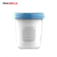 Детское хранение грудного молока бутылка коллекция BPA бесплатные продукты пищевой PP Детское Питание Морозильник контейнер 180 мл емкость CL5608
