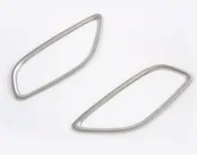 For Mitsubishi Outlander 2013-2017 Air Vent Cover Matte Chrome Interior Dashboard ABS Trims For Mitsubishi Outlander 2013-2017 Air Vent Cover Matte Chrome Interior Dashboard ABS Trims