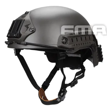 

2019 New Ballistic Helmet TB-FMA Tactical Fast Helmets for Airsoft Paintball ABS Material Cycling Hunting protective Mass Grey