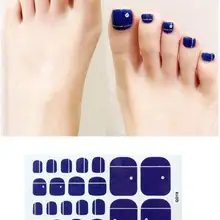 22 Типсы/Лист наклейки для ногтей модные наклейки для нейл-арта QD18-27 для нейл-арта