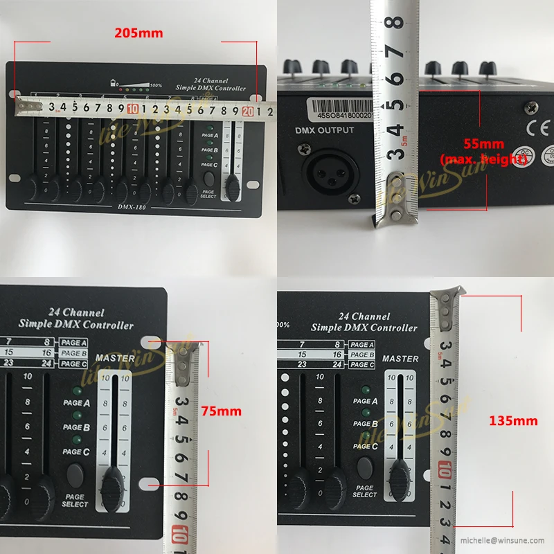 Stage Led Par Light Simple DMX Controller DMX Console