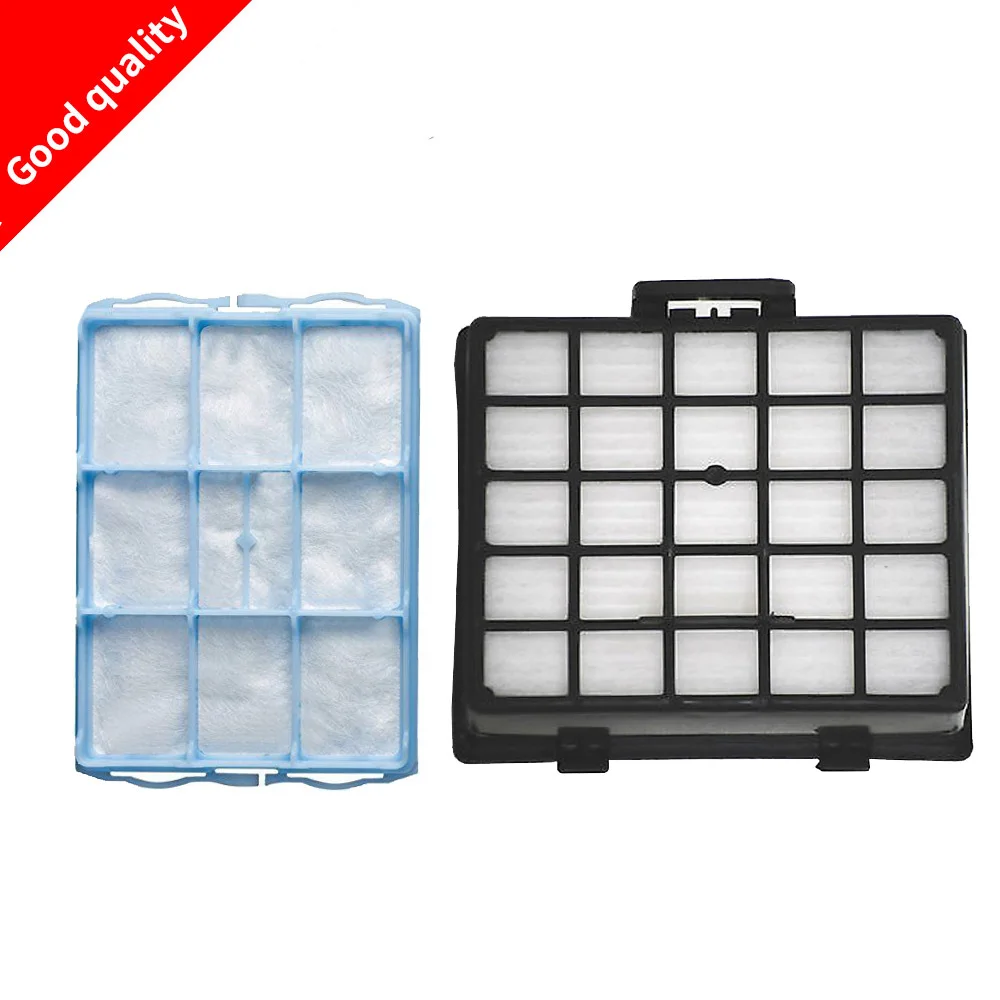 

2Pcs vacuum cleaner parts (1pcs Motor Filter + 1pcs HEPA Filter) for Bosch BSGL VSZ BSD BSA series