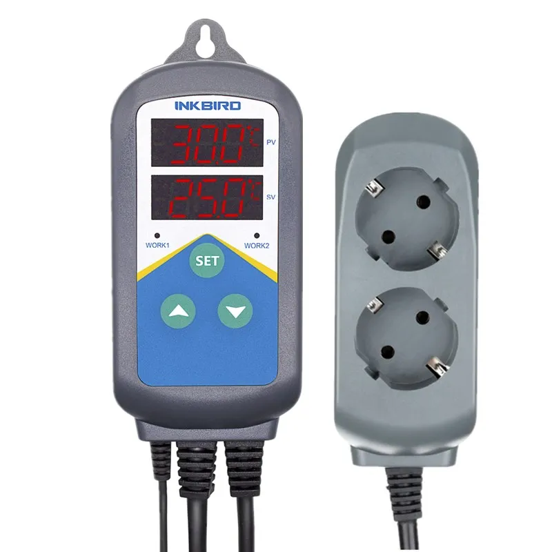 

Digital Thermometer ITC-306T EU Socket Thermometer and Timer Tools For Oven Home Appliances Hatching Seed Germination Reptiles