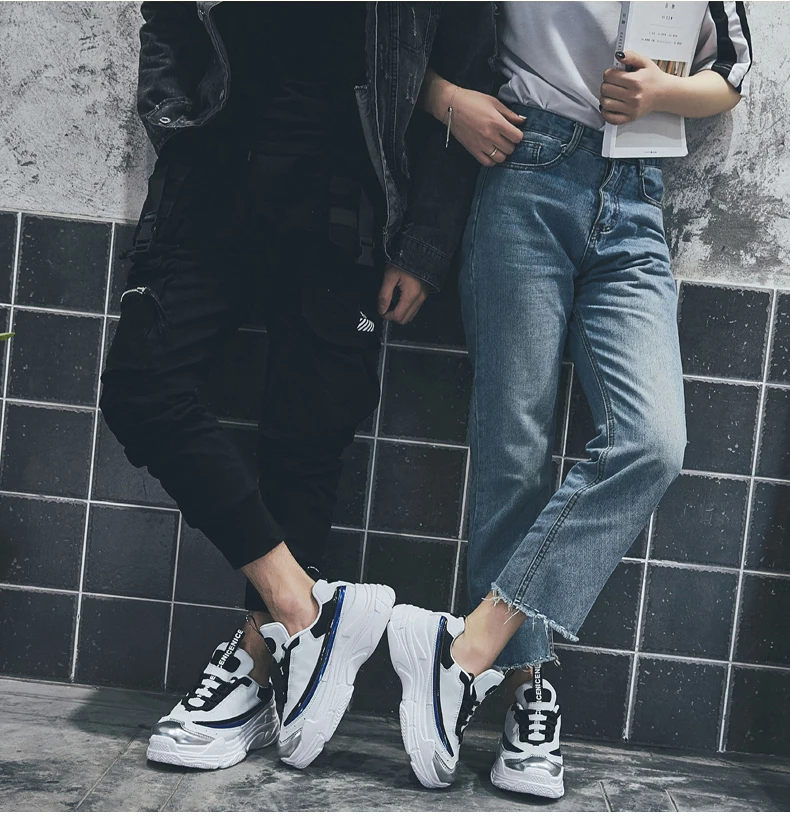 Moipheng/кроссовки на массивном каблуке; женская дышащая Баскетбольная обувь; повседневные женские белые кроссовки на платформе; zapatos mujer; женская обувь на танкетке