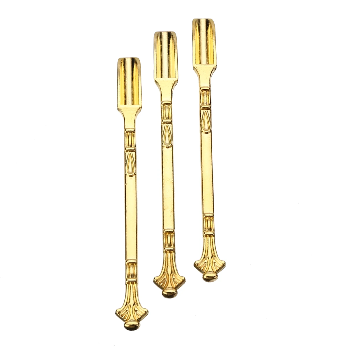 3pcs New 8cm Aluminum Alloy Snuff Spoon Shovel Medicine Spoon For Bullet Sniffe Bottle Smoking Weed Accessories